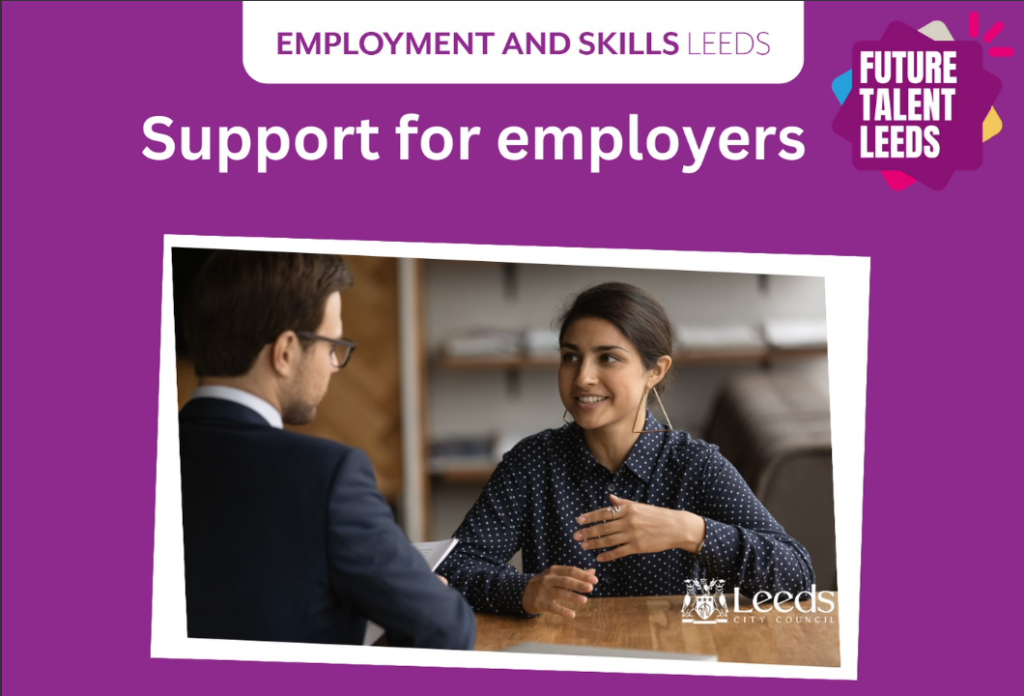 Leeds City Council offer Employment & Skills business support