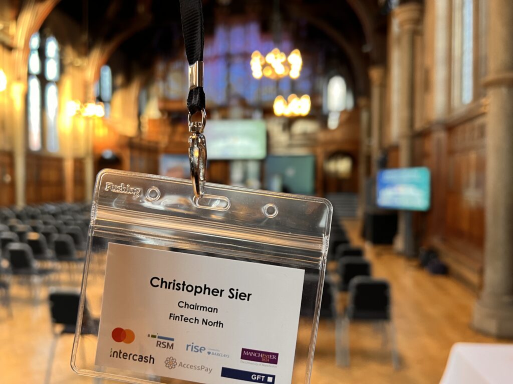 “Thank you all. Farewell, enjoy life, be happy.” – Chris Sier steps down as FinTech North chair